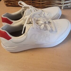 Ryka White and Red Casual Sneakers